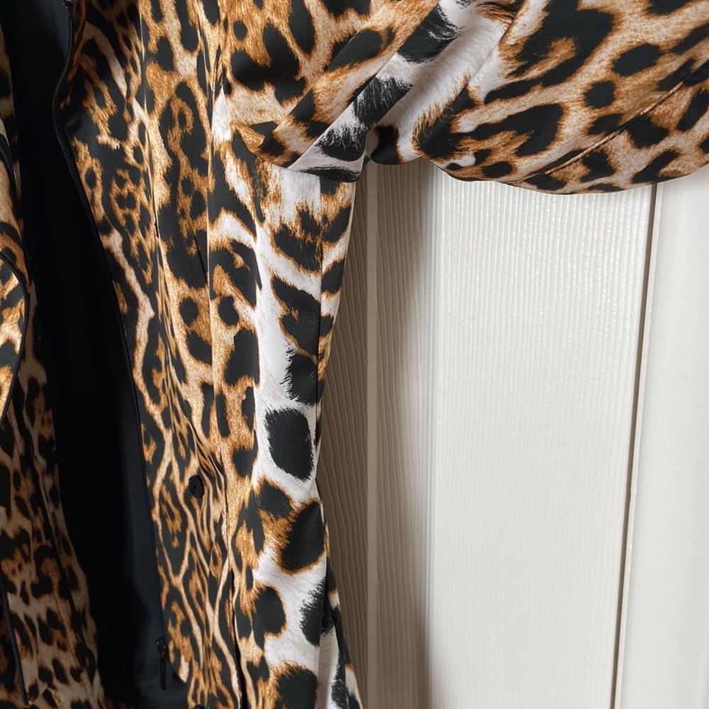 Carlisle Leopard Print Jacket Size 0 - image 7
